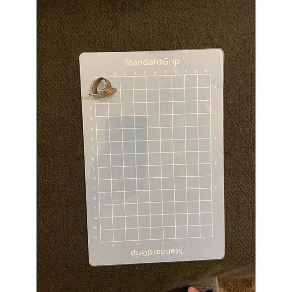 UNCAS Adjustable Jesus Saves & Cross Silver Tone Spoon Ring Currently Size 5 HTF - Picture 6 of 6